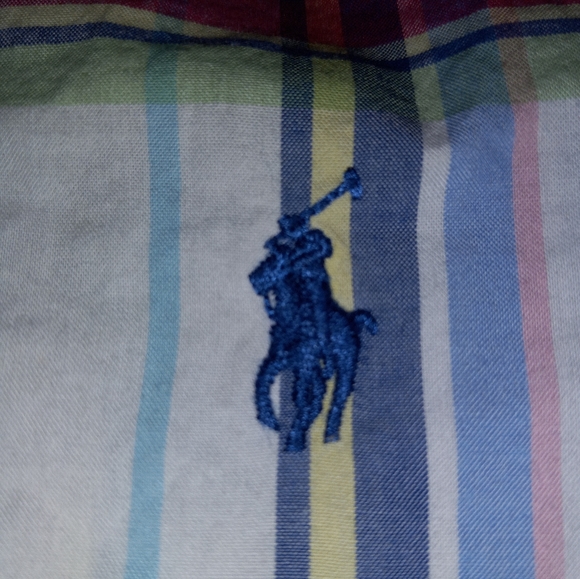 Boys Polo checkered button up shirt - Picture 4 of 5